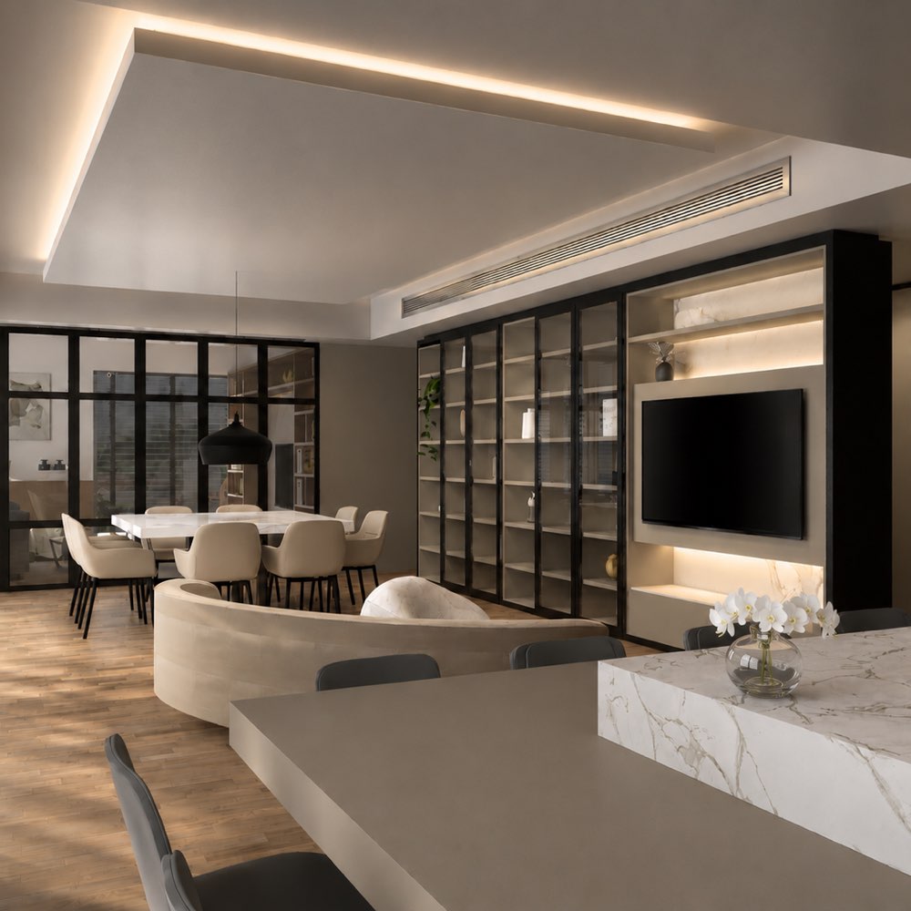 Link tower — proyecto de arquitectura interior de MODULUS